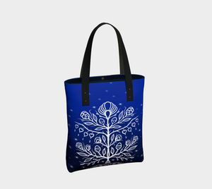 Woodland Floral Bag (Blue/Navy)