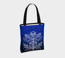 Load image into Gallery viewer, Woodland Floral Bag (Blue/Navy)