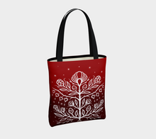 Load image into Gallery viewer, Woodland Floral Bag (Red/Burgundy)