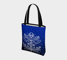 Load image into Gallery viewer, Woodland Floral Bag (Blue/Navy)